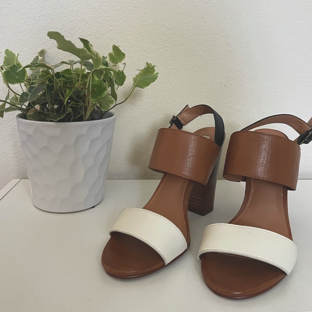 Halogen color block women’s heels size 6.5